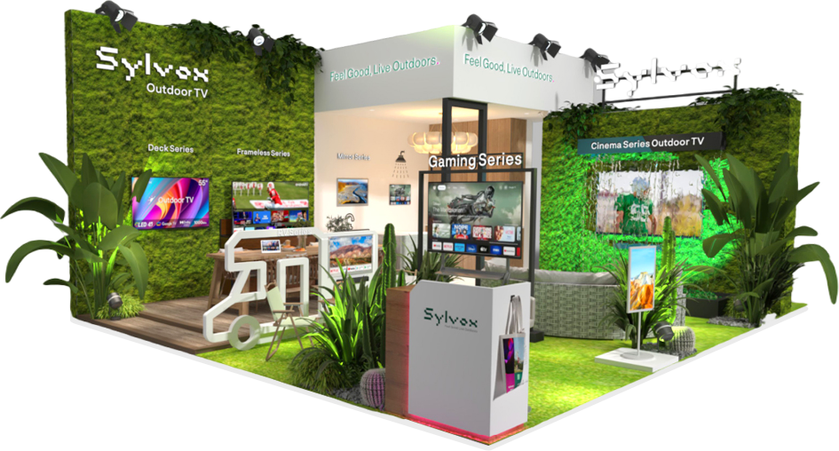 Der Outdoor-TV-Pionier Sylvox bringt seine Vision „Feel Good, Live Outdoors” auf der IFA 2025 nach Europa
