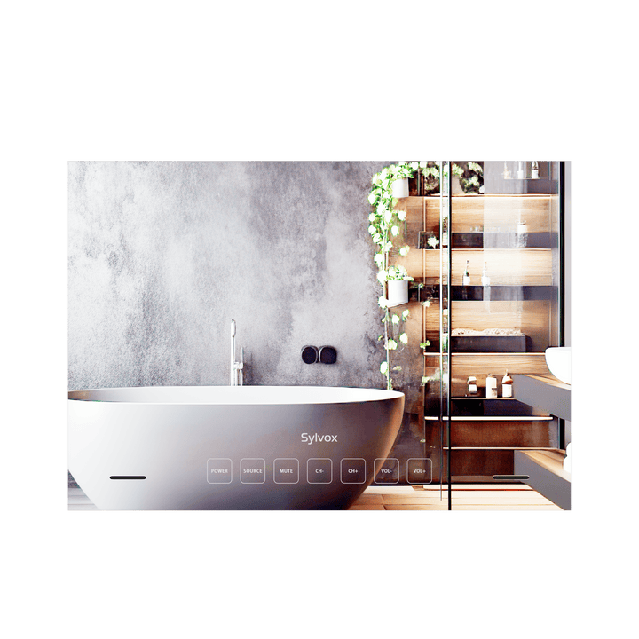 Sylvox 32" Smart Espejo TV impermeable para el baño (Empotrado en la pared)