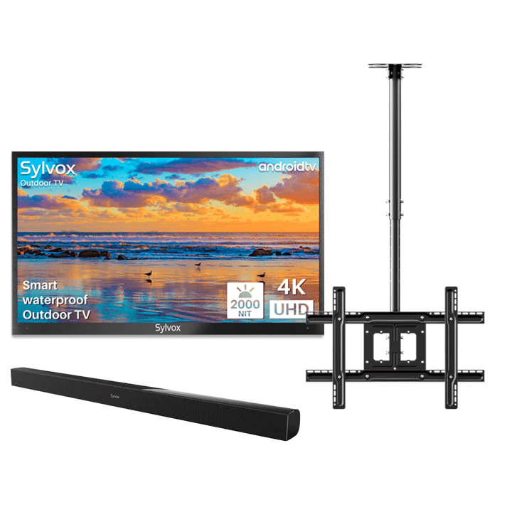 Sylvox 43" Smart TV Extérieur Étanche (Plein Soleil) - Pool Pro Serie