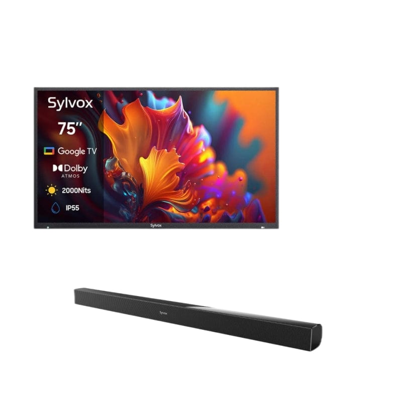 TV da Esterno Smart 75" QLED di Google TV - Pool Pro Serie 2.0 Gen. QLED Version