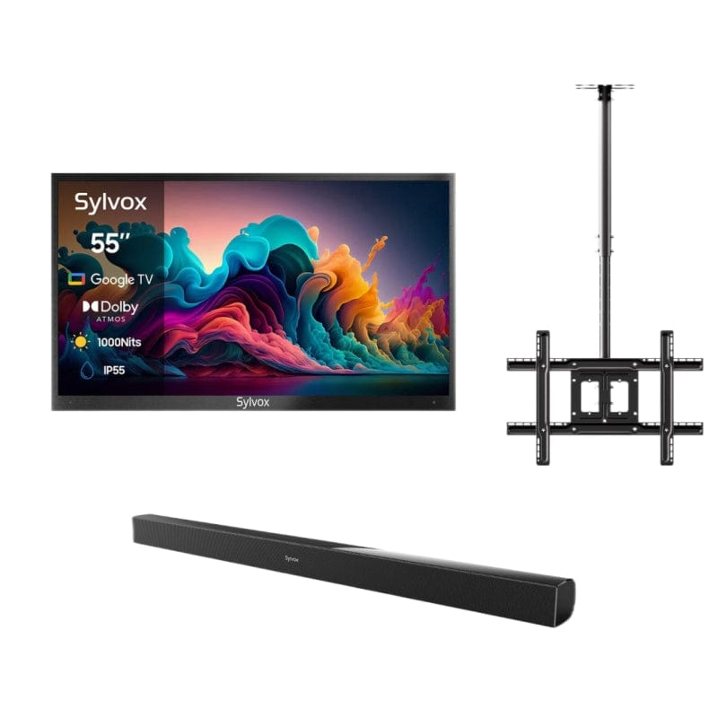 55" QLED Outdoor Fernseher Smart von Google TV - Deck Pro Serie 2.0 Gen. QLED Version