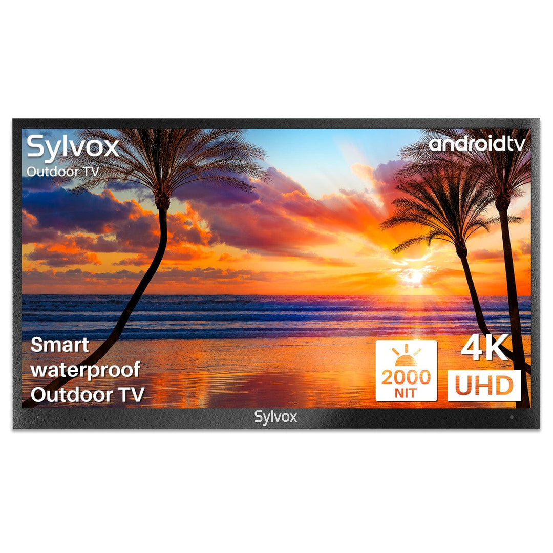 Sylvox 65" Smart Outdoor Television Waterproof (Full Sun) - Pool Pro Series