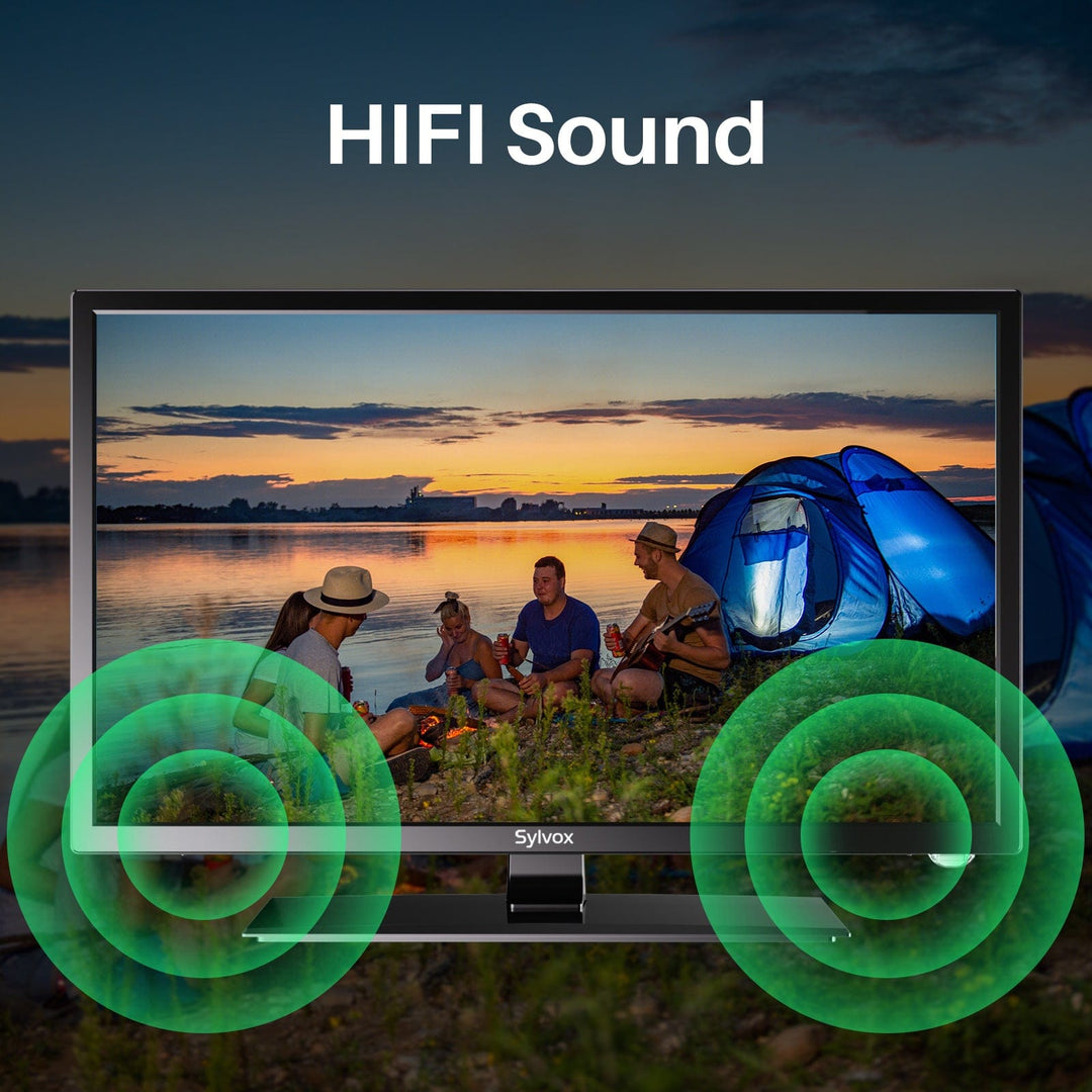 Sylvox 27" Smart 12V TV with DVD Player (Trailer Series)