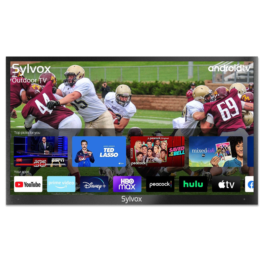 Sylvox 75" Smart Outdoor Fernseher Wasserdicht (Teilweise Sonne) - Deck Pro Serie