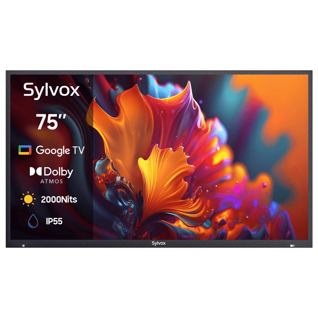 TV da Esterno Smart 75" QLED di Google TV - Pool Pro Serie 2.0 Gen. QLED Version