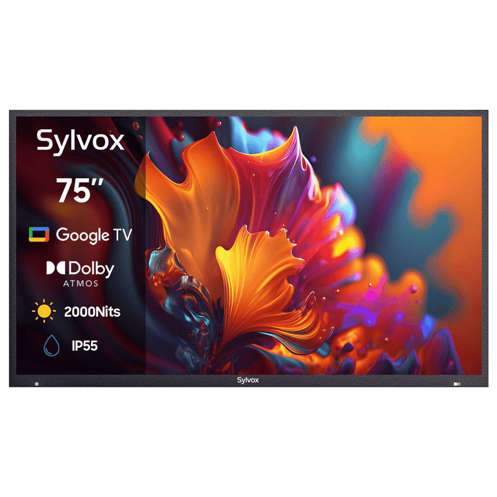 TV da Esterno Smart 75" QLED di Google TV - Pool Pro Serie 2.0 Gen. QLED Version