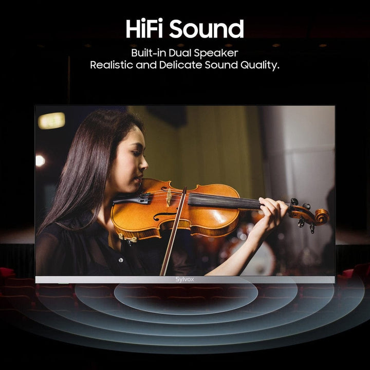 Televisore 22 pollici 12V con lettore DVD – Per casa, camper e barca (Serie Marina)