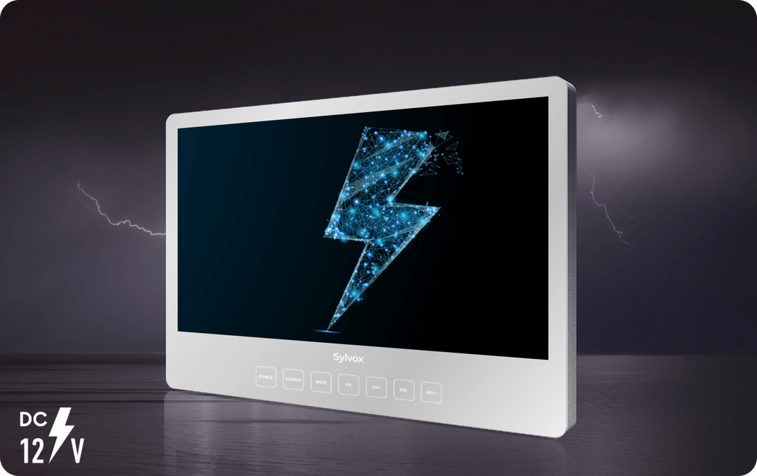 Sylvox 24" Smart Mirror TV waterdicht voor de badkamer (wandmontage)