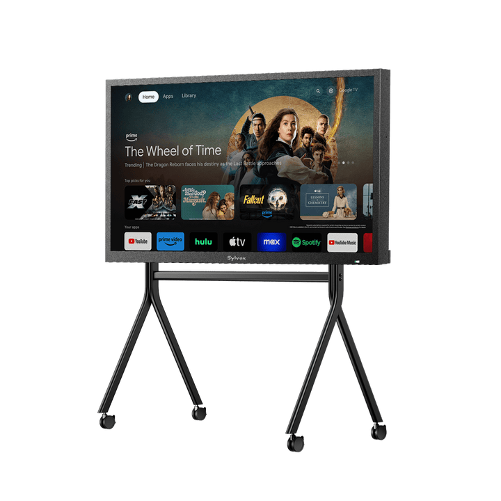 Supporto TV esterno mobile a forma di Y – Per televisori da 65 a 120 pollici