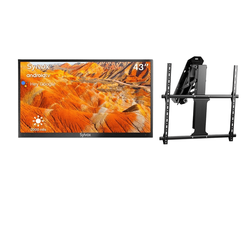 Sylvox 43" Smart TV Extérieur Étanche (Plein Soleil) - Pool Pro Serie
