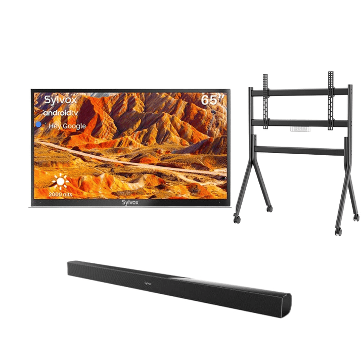 Sylvox 65" Smart Outdoor Television Waterproof (Full Sun) - Pool Pro Series