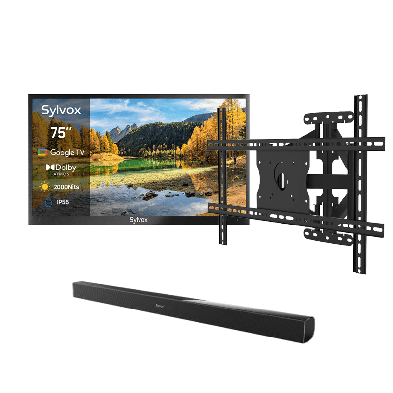 75" Smart Outdoor TV van Google TV - Pool Pro Serie 2.0 Gen.
