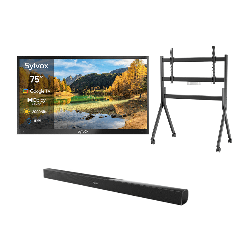 75" Smart Outdoor TV van Google TV - Pool Pro Serie 2.0 Gen.