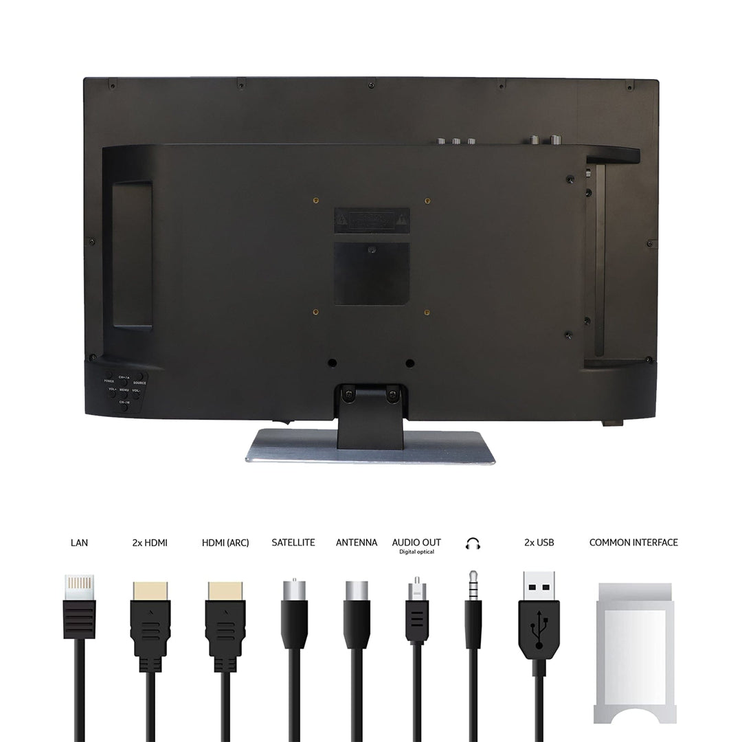 Sylvox 32" Smart 12V TV with DVD Player (Limo Series)