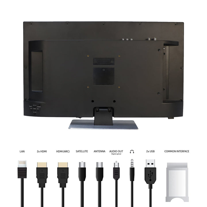 Sylvox 32" Smart 12V TV with DVD Player (Limo Series)