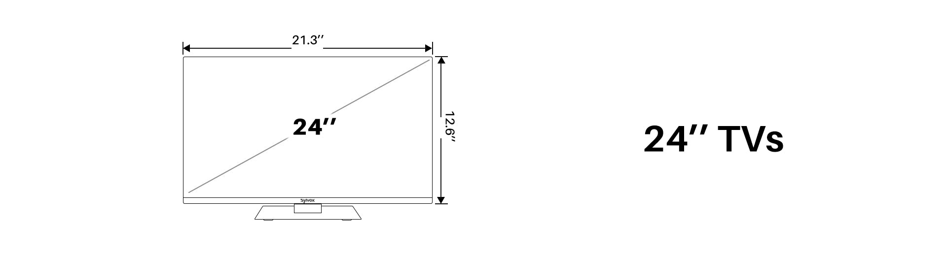 24 Inch TV Collection – Sylvox-EU