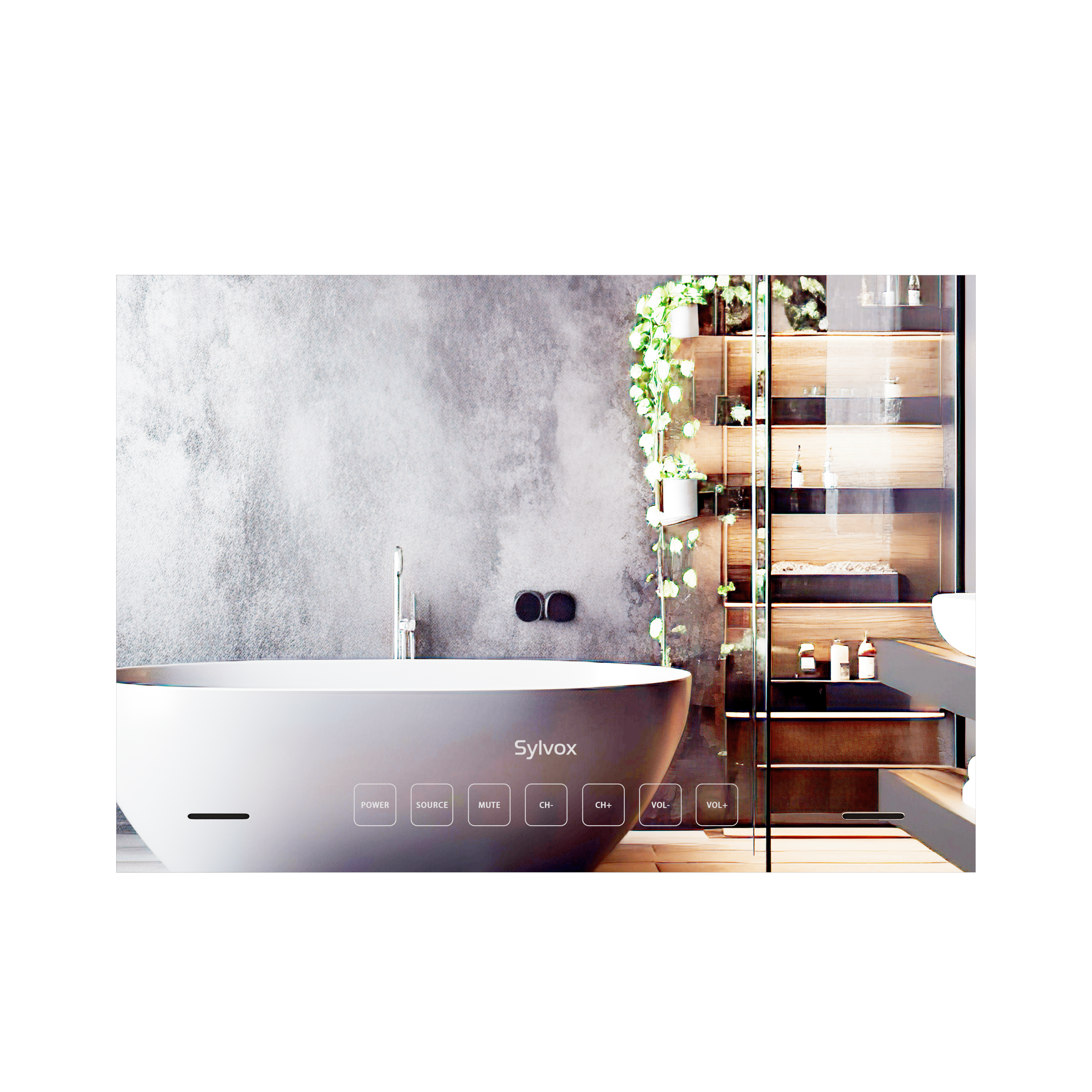 Sylvox 32“ Smart Espejo TV para Baño Impermeable (Integrado)