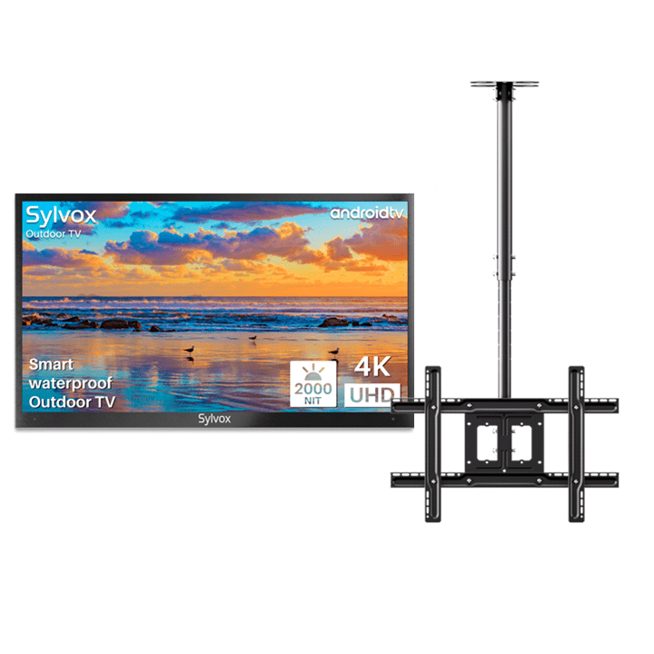 Sylvox TV inteligente para exteriores de 43 pulgadas resistente al agua (pleno sol) - Serie Pool Pro