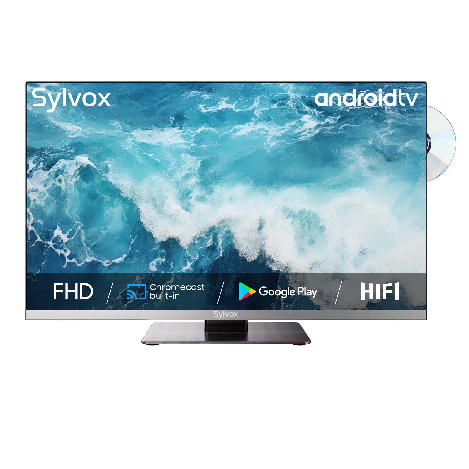 22-inch 12V TV with DVD player – For home, RV, and boat (Marine series)