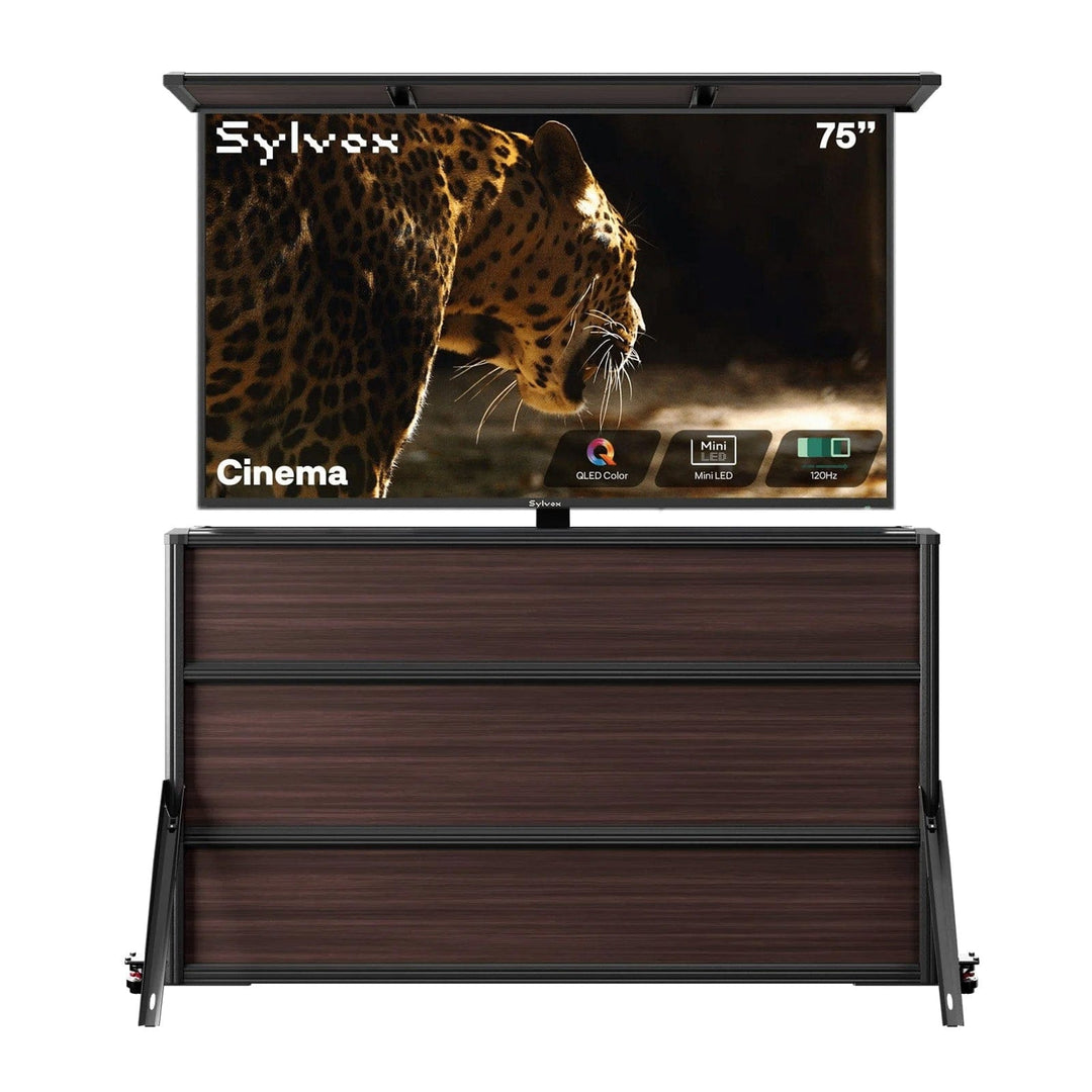 75" Cinema Outdoor TV + Lift Cabinet Bundle