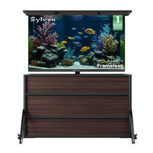 75" Frameless Outdoor TV + Lift Cabinet Bundle