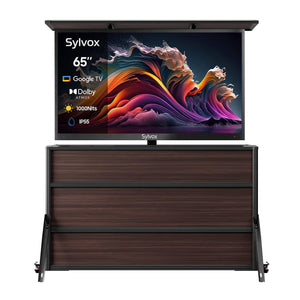 65" Deck Pro QLED 3.0 Outdoor TV + Lift Cabinet Bundle