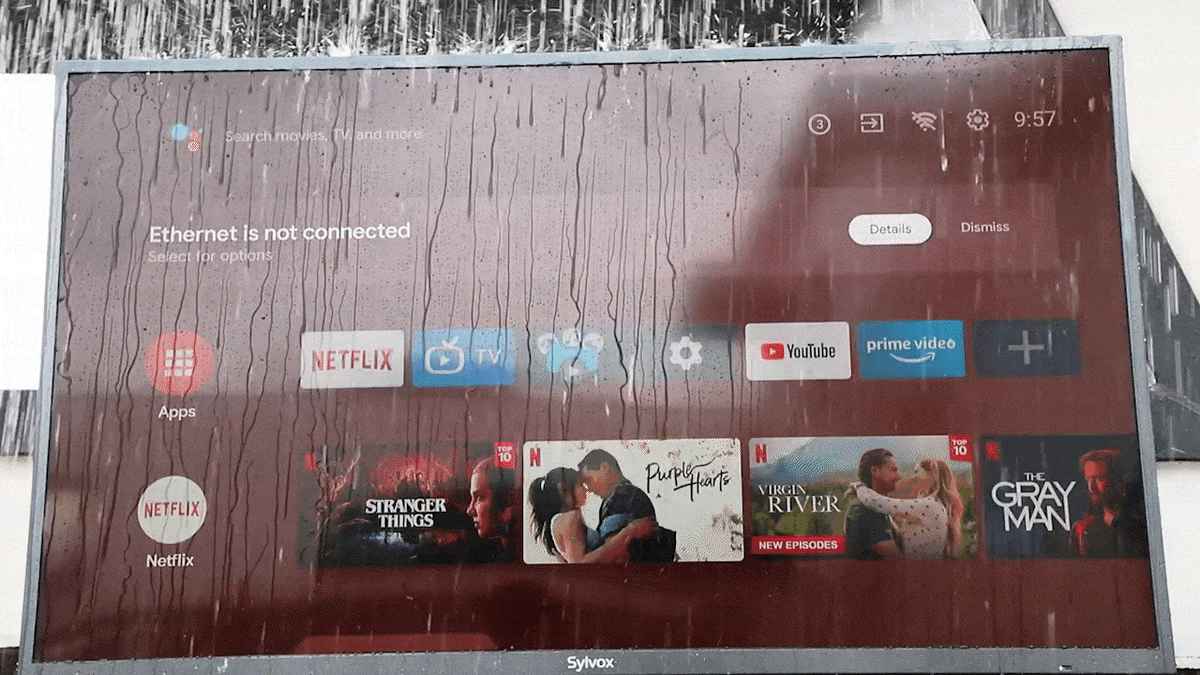 IP55 wasserdicht und staubdicht outdoor tv