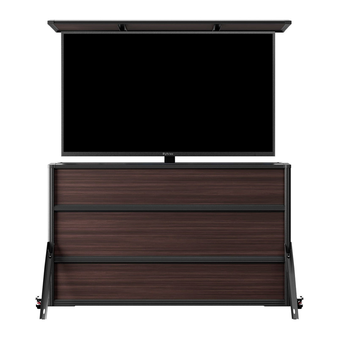 Armoire élévatrice pour téléviseur extérieur étanche de 75 pouces