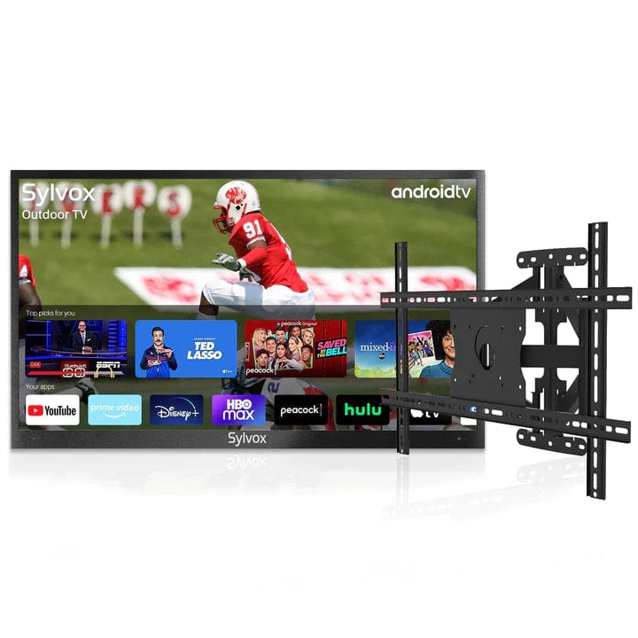 Sylvox 43" Inteligente TV para Exteriores Impermeable (Sol Parcial) - Serie Deck Pro