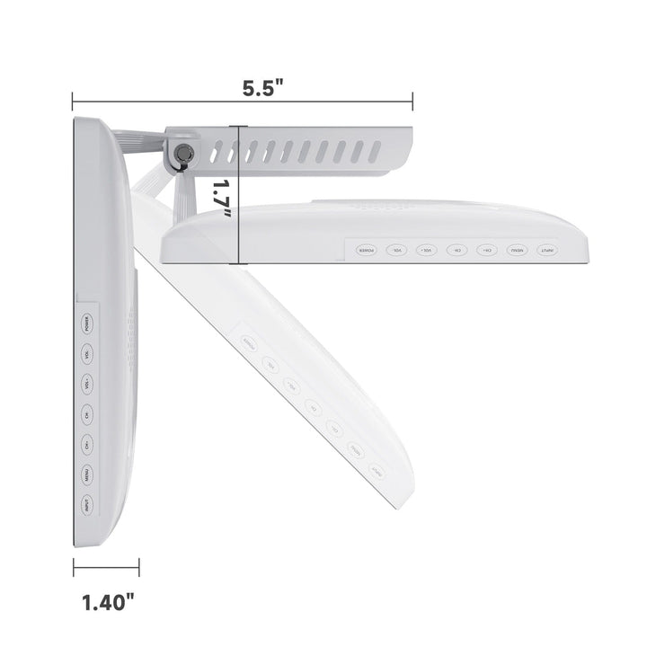 Sylvox Televisor inteligente bajo encimera de 15,6" para la cocina (2024)