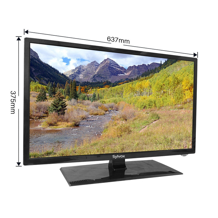 Sylvox 32" Smart TV 12 Volt con Lettore DVD (Serie Limo 2023)