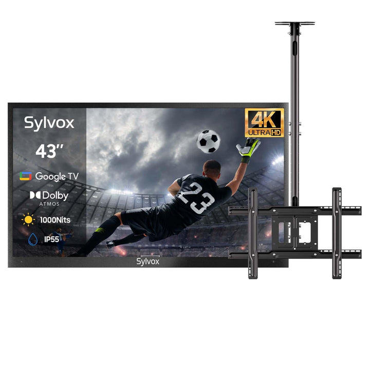 43" Smart Outdoor Fernseher von Google TV - 2024 Deck Pro Serie 2.0 Gen.