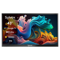 Televisor exterior Google de 43" - QLED 4K de 1000 nits - Serie Deck Pro QLED 2.0