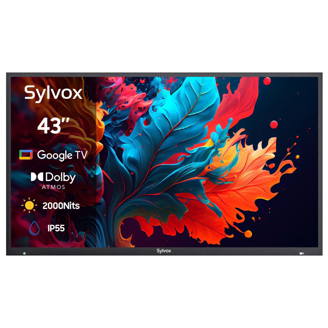 43" QLED Outdoor Fernseher Smart von Google TV  - 2024 Pool Pro Serie 2.0 Gen. QLED Version