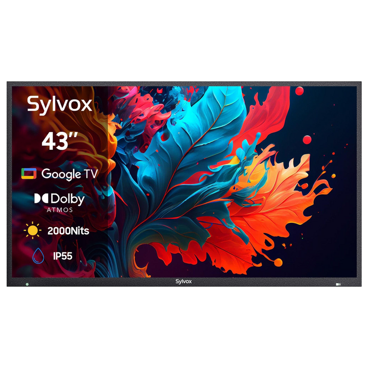 43" Intelligent TV Extérieur par Google TV - 2024 Pool Pro Series 2.0 Gen. QLED Version