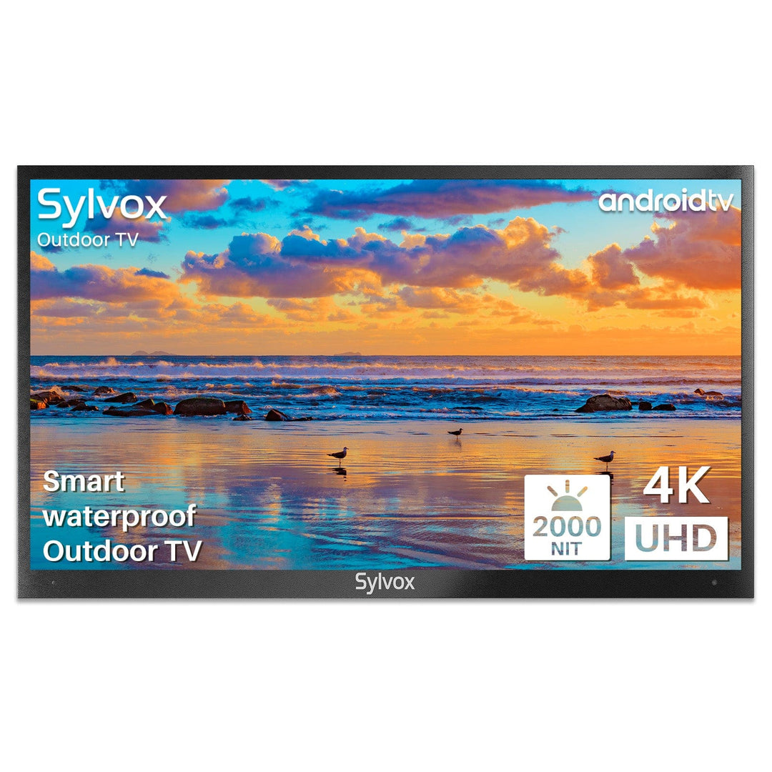 Sylvox TV inteligente para exteriores de 43 pulgadas resistente al agua (pleno sol) - Serie Pool Pro