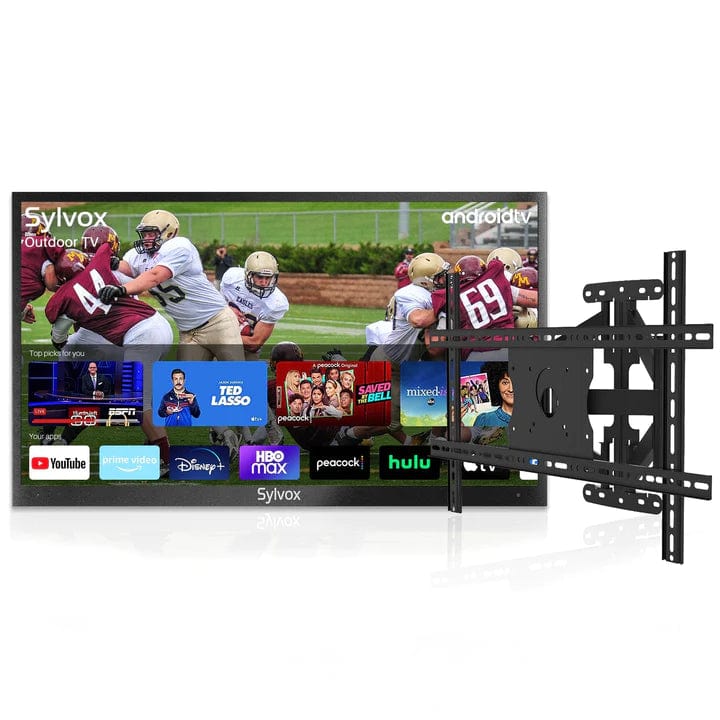 Sylvox 75" Inteligente TV para Exterior Impermeable (Sol Parcial) - Serie Deck Pro