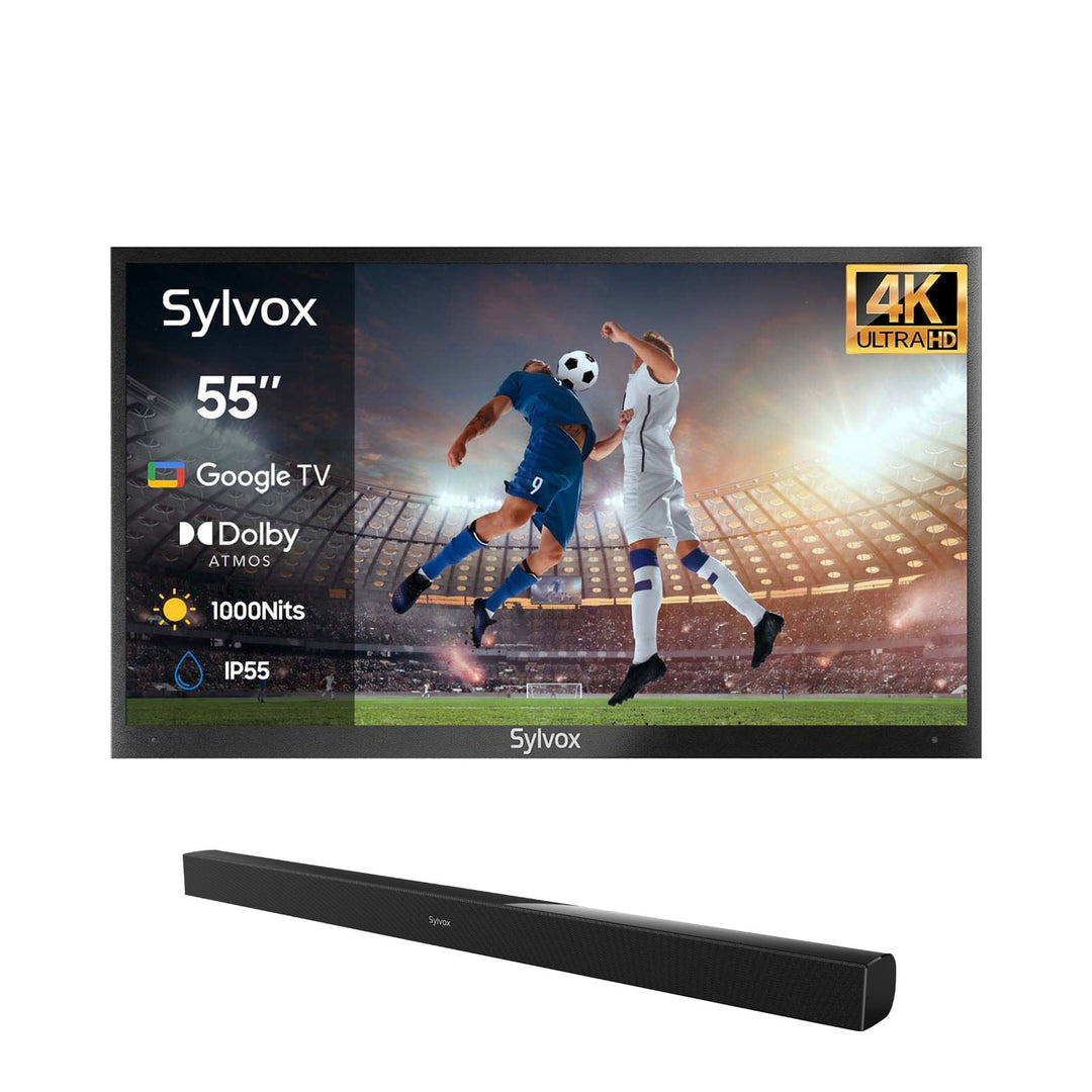 55" Smart Outdoor Fernseher von Google TV - 2024 Deck Pro Serie 2.0 Gen.