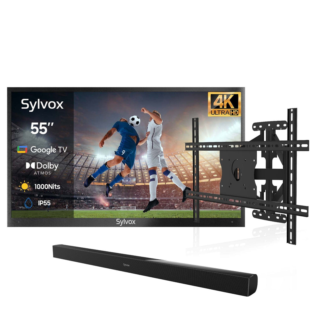 55" Smart Outdoor Fernseher von Google TV - 2024 Deck Pro Serie 2.0 Gen.
