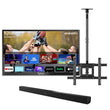 Sylvox 55" Slimme outdoor-tv waterdicht (gedeeltelijke zon) - Deck Pro-serie