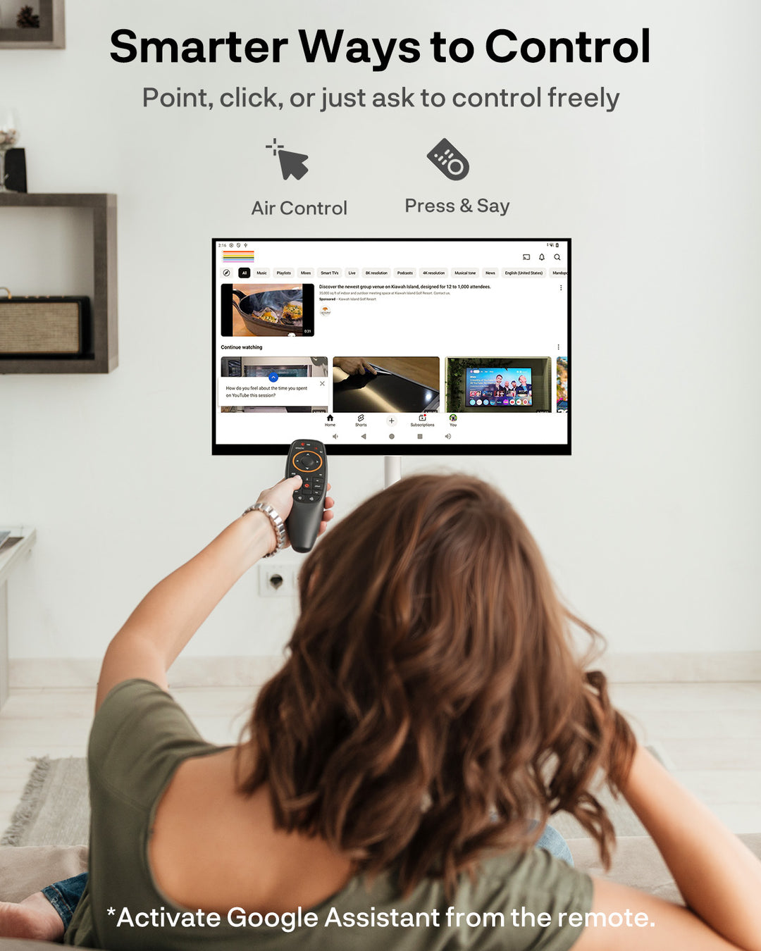 Sylvox 32 Zoll Akku Fernseher – Rollbarer Smart Touch Bildschirm mit 5 Stunden Batterielaufzeit