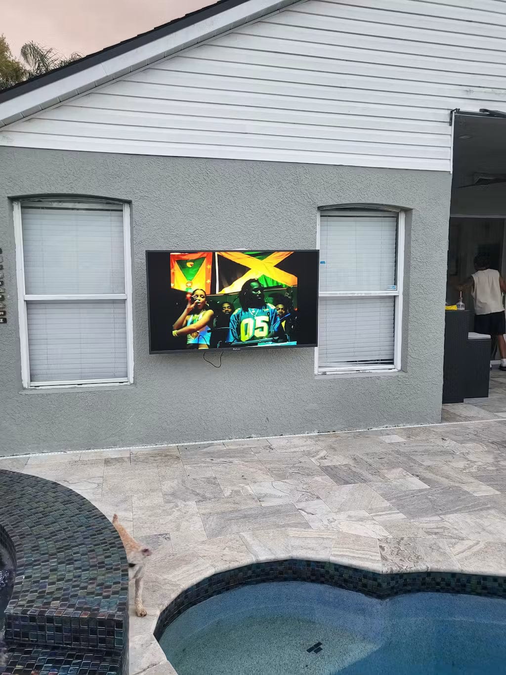 65" Google Outdoor TV (2000 Nits Super Bright) - Pool Pro 3.0 Series