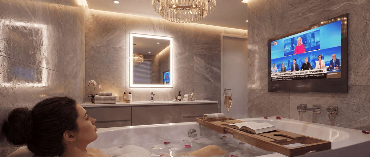Bathroom TV 🛁