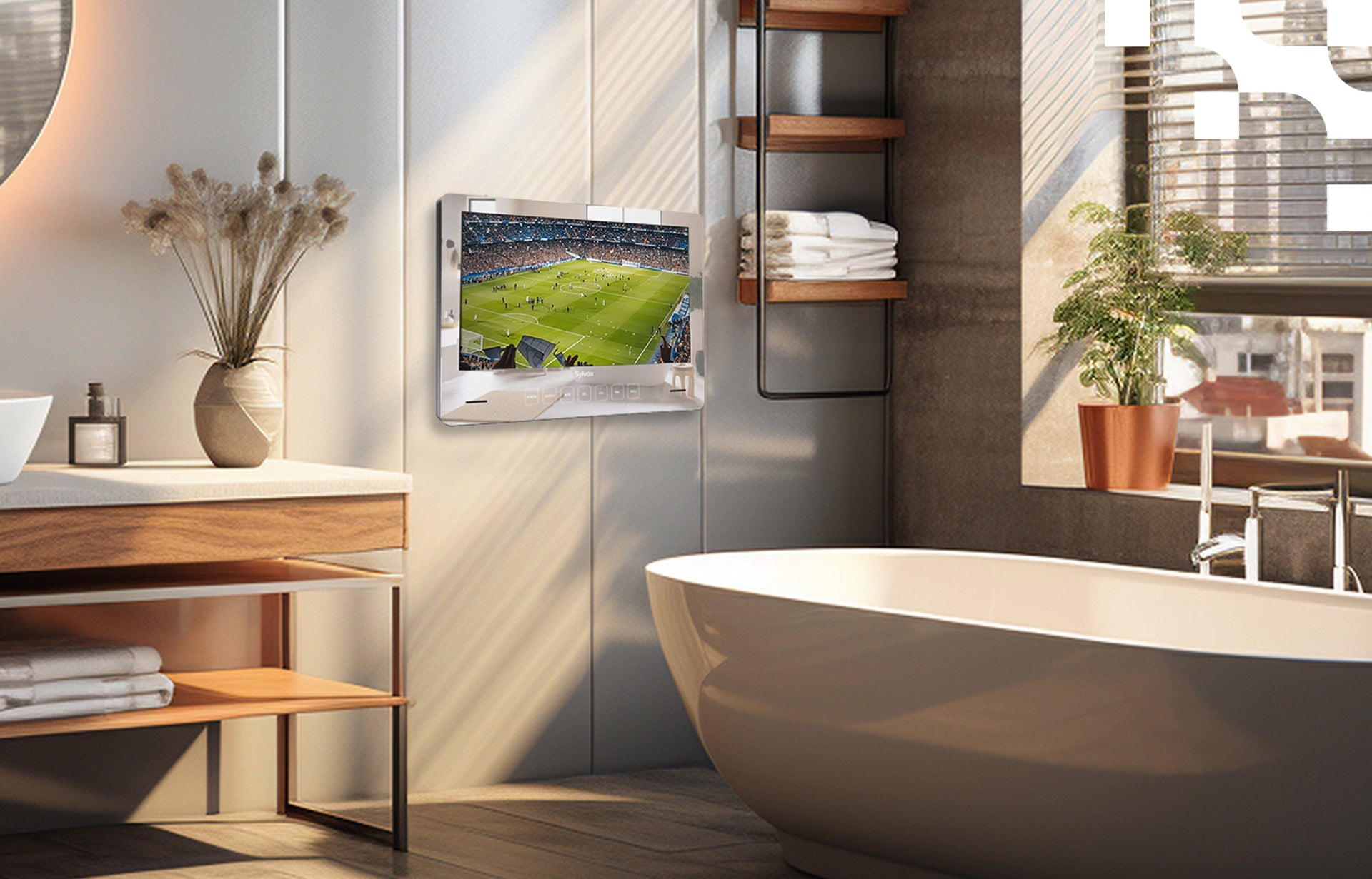 Télévision de salle de bain