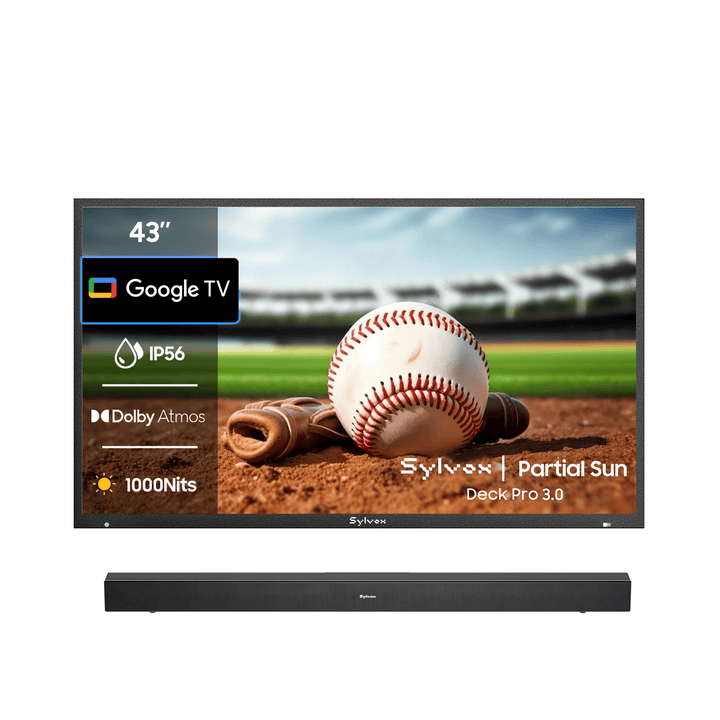 43" All-Weather Outdoor TV (Google TV) - Deck Pro 3.0 Series