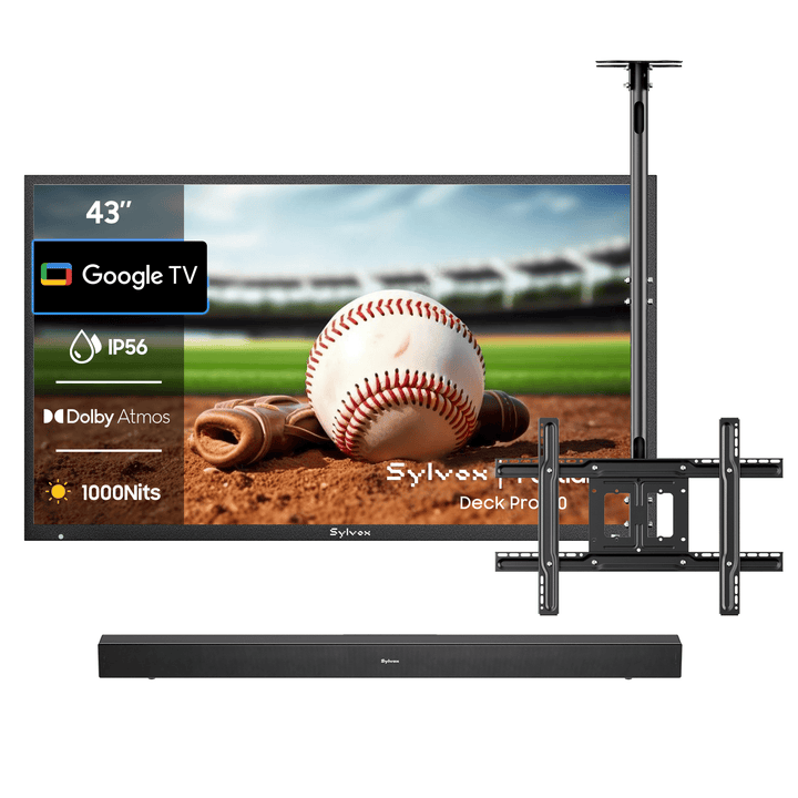43" All-Weather Outdoor TV (Google TV) - Deck Pro 3.0 Series