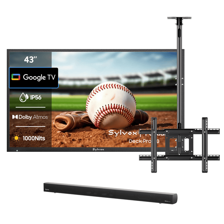 43" All-Weather Outdoor TV (Google TV) - Deck Pro 3.0 Series