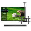 Téléviseur extérieur toutes saisons de 55 pouces (Google TV) – Série Deck Pro 3.0