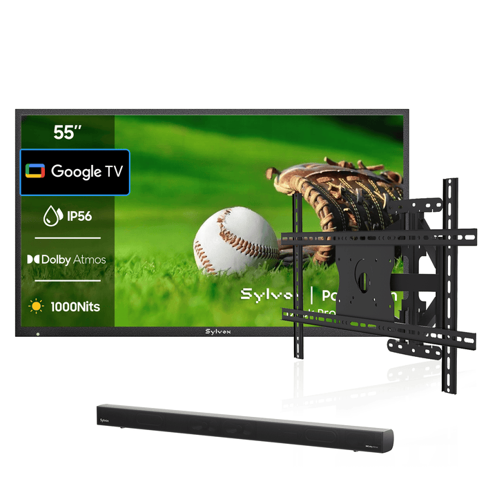 55-calowy całoroczny telewizor zewnętrzny (Google TV) – seria Deck Pro 3.0