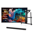 43" Google Outdoor TV - 1000 Nits QLED 4K - Deck Pro QLED 2.0 Series